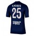 Paris Saint-Germain Nuno Mendes #25 Hemma matchtröja 2025-26 Kortärmad Billigt
